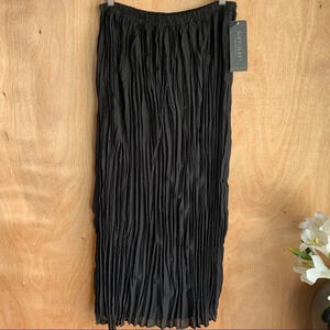 **NEW Karen Kane Twilight Crush Pleated Maxi Skirt